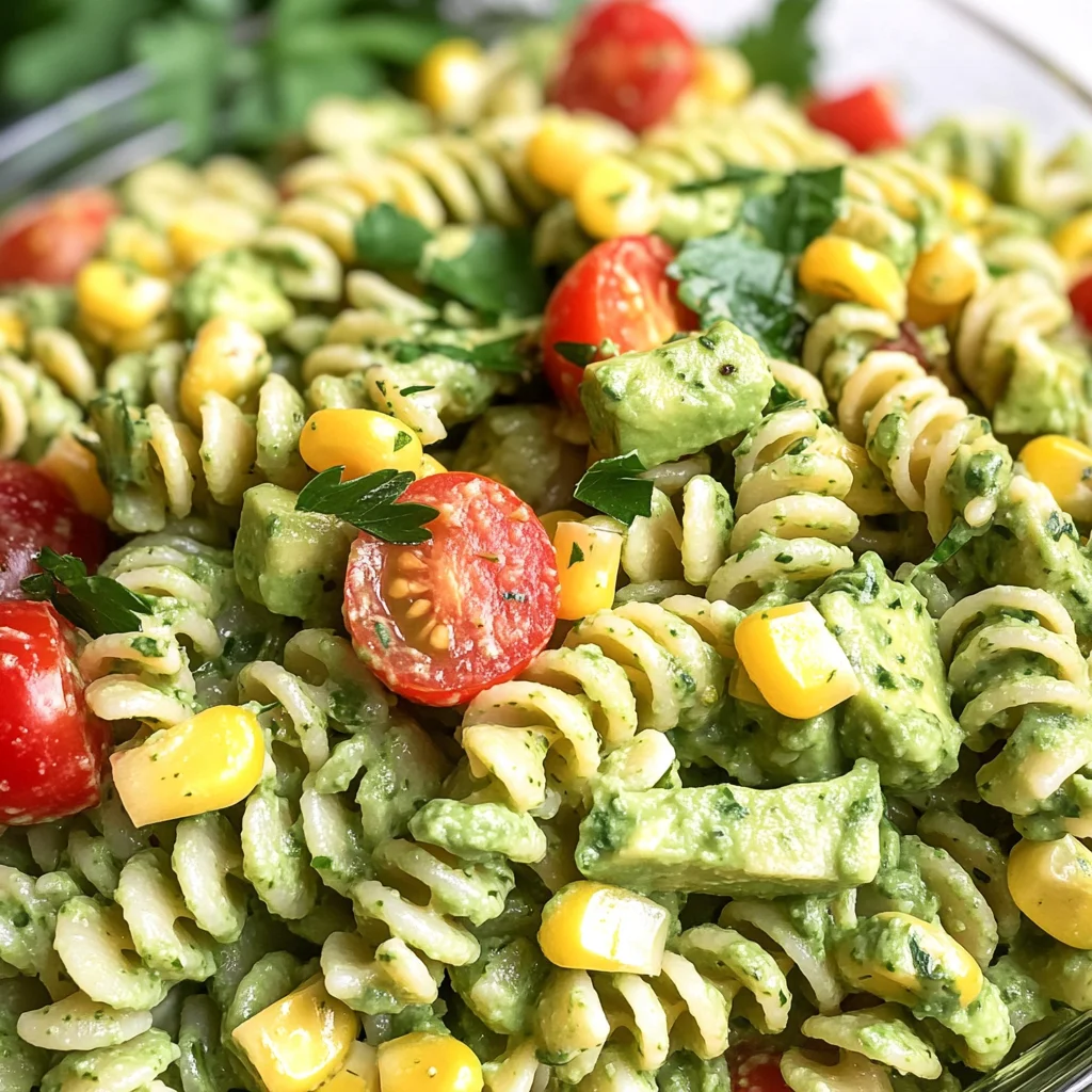 Avocado Pasta Salad