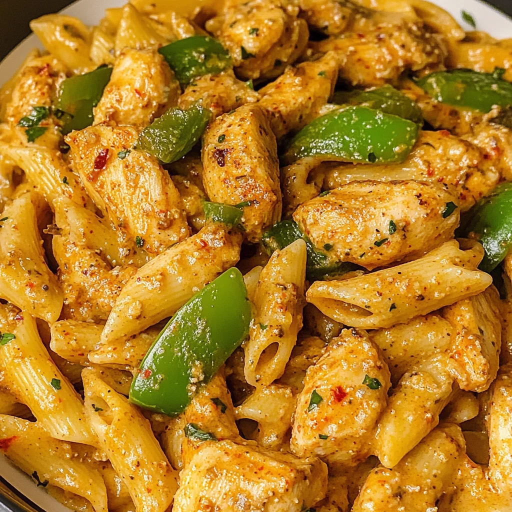 Cajun Chicken Pasta {One Pan Recipe}