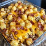 Cheeseburger Tater Tot Casserole