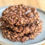 Chocolate Peanut Butter No Bake Cookies
