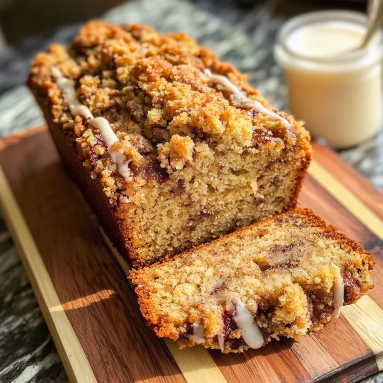 Cinnamon Crunch Banana Bread