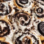 Cookies and Cream Cinnamon Rolls