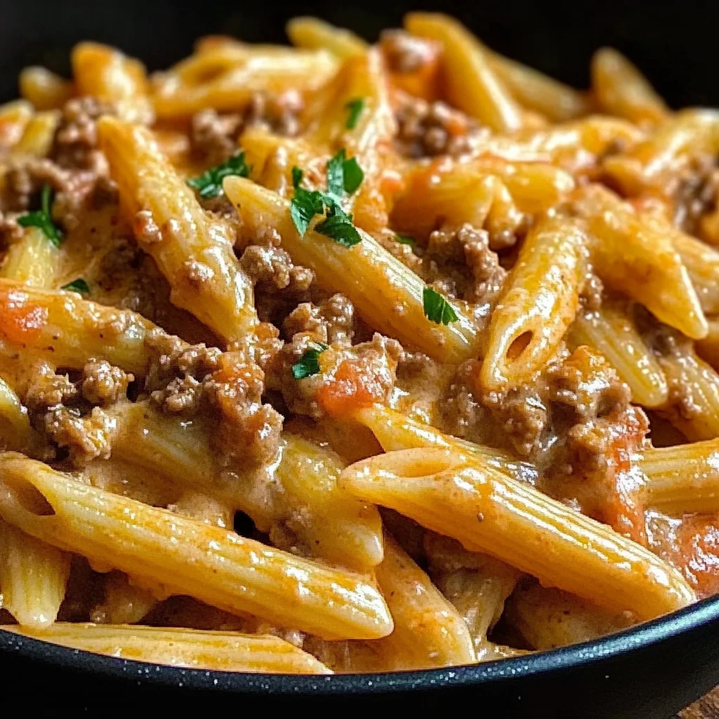 Creamy Beef Pasta