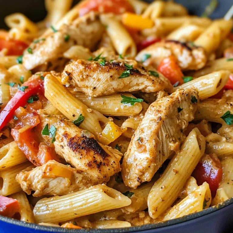 Creamy Cajun Chicken Pasta