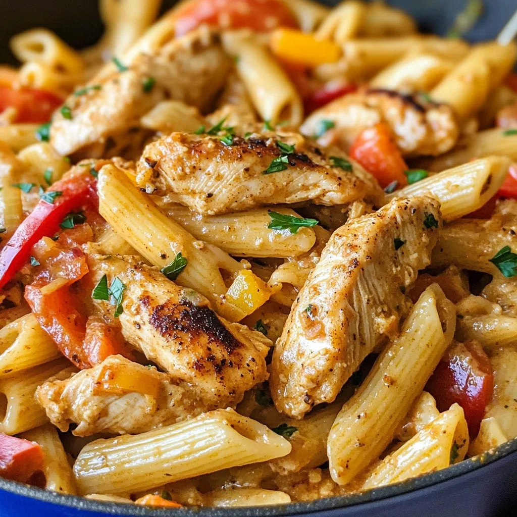 Creamy Cajun Chicken Pasta