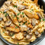 Creamy Chicken Marsala Pasta