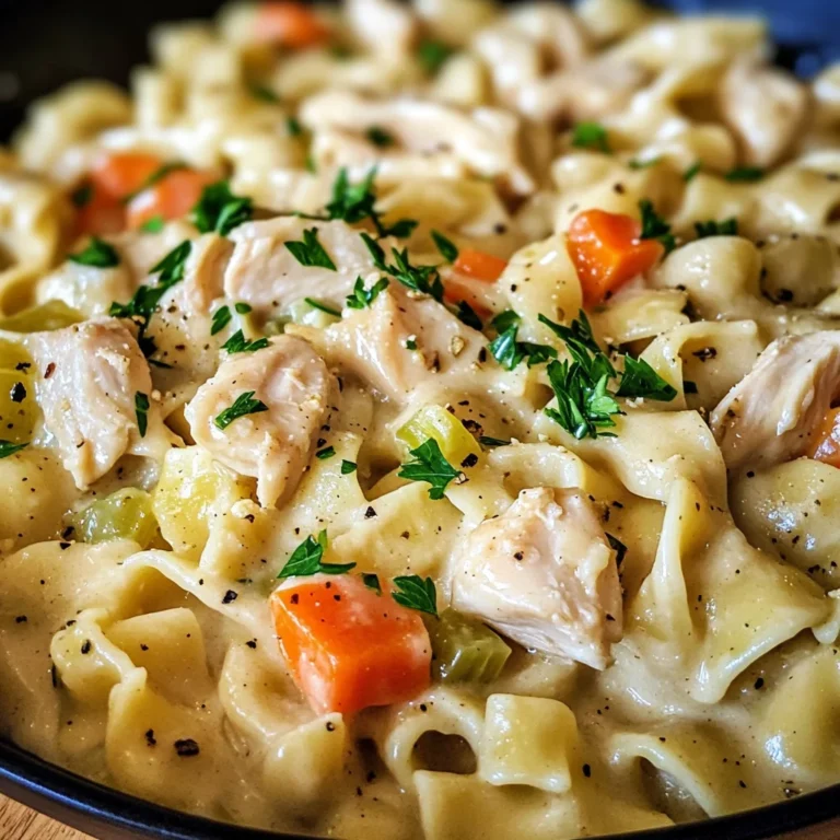Creamy Chicken Pot Pie Pasta