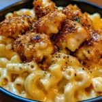 Creamy Honey Pepper Chicken Mac and Cheese Delight