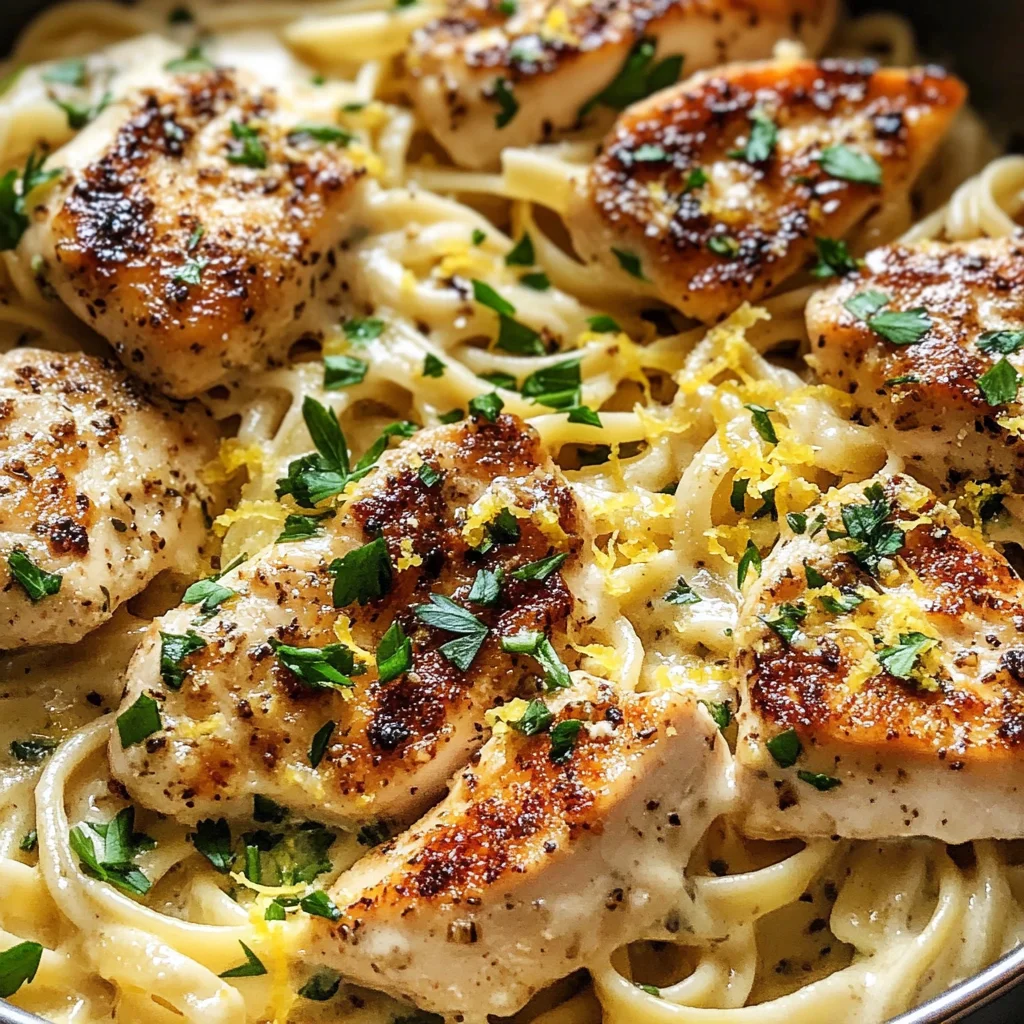 Creamy Lemon Chicken Pasta