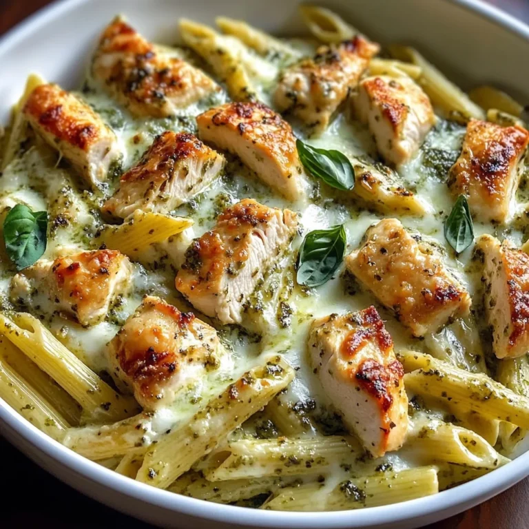 Creamy Pesto Chicken Pasta