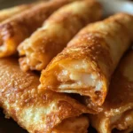 Crispy Crab And Shrimp Queso Taquitos