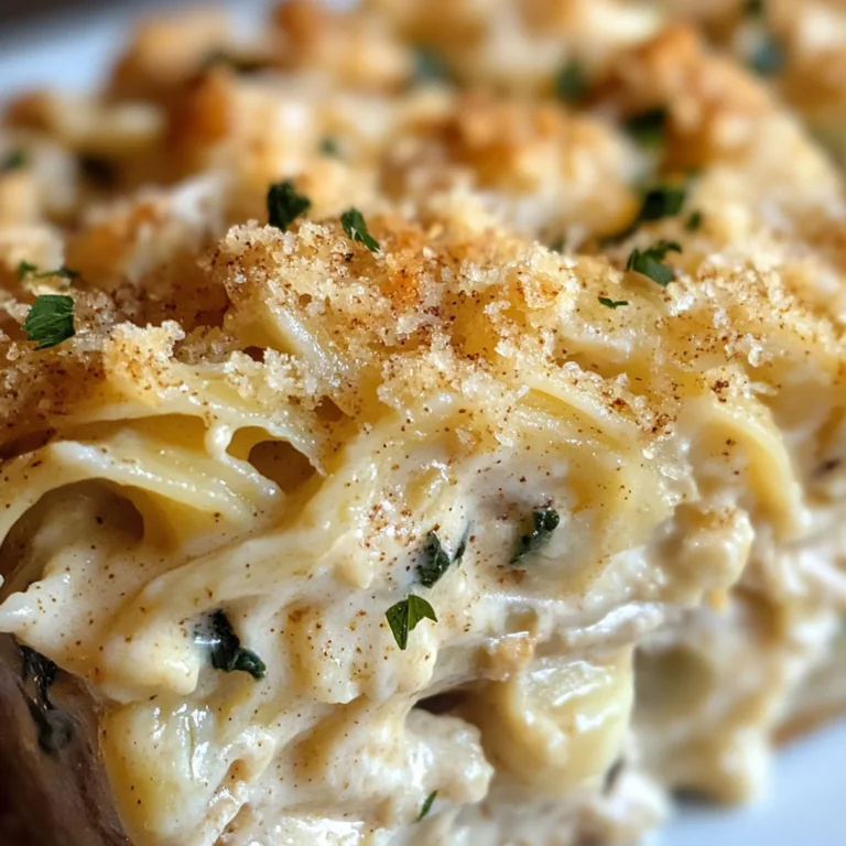 Easy Chicken Tetrazzini Recipe