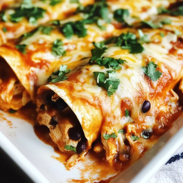 Healthy Chicken Enchiladas