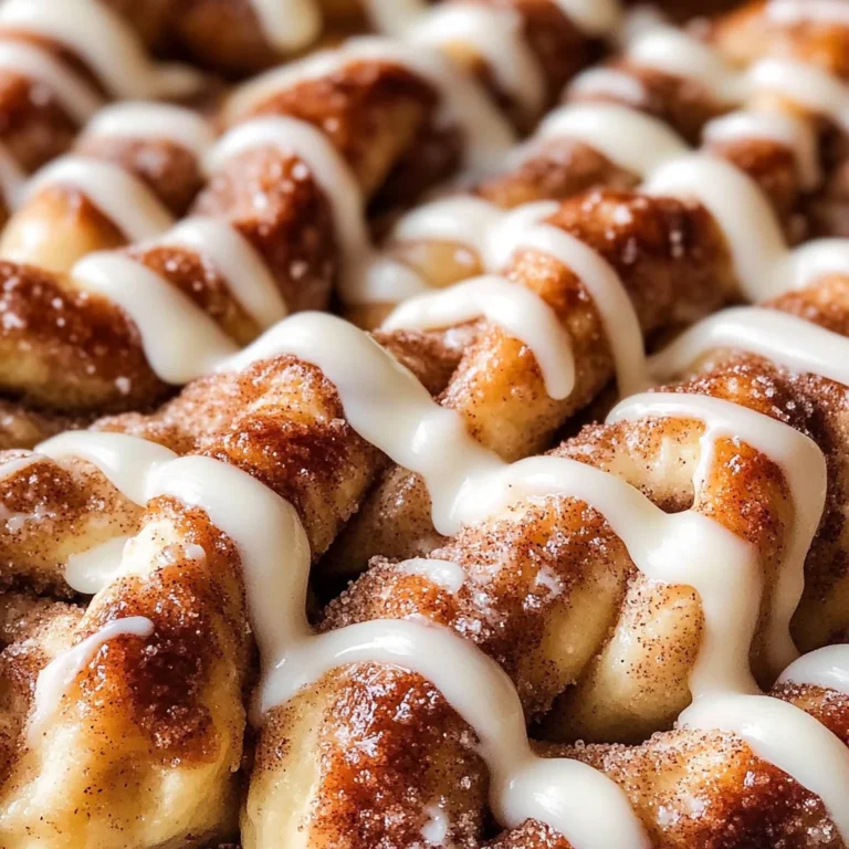 Homemade Cinnamon Twists with Cream Cheese Icing