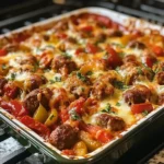 Italian Sausage & Pepper Casserole: A Must-Try Delight!