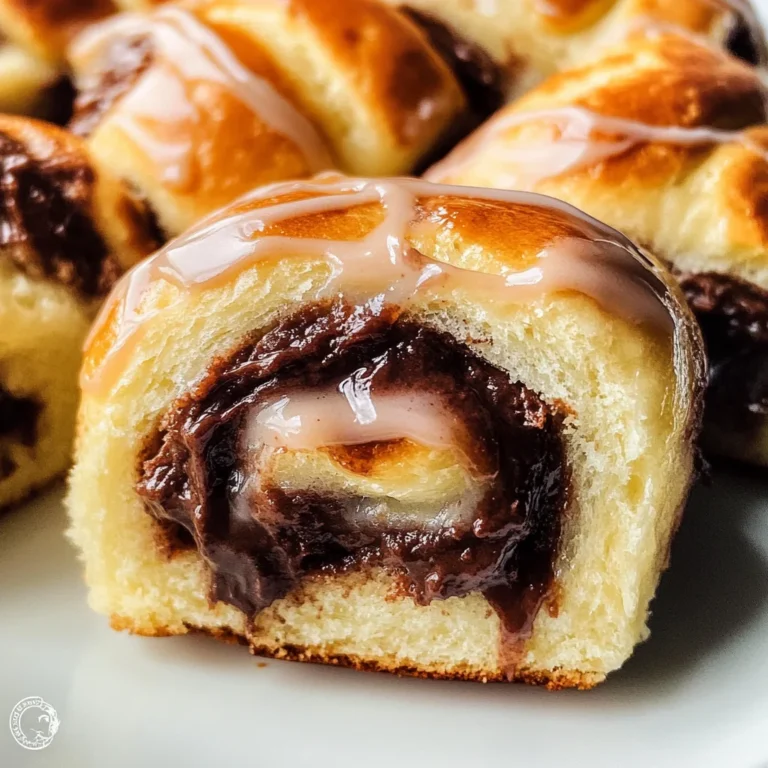 Nutella Stuffed Rolls