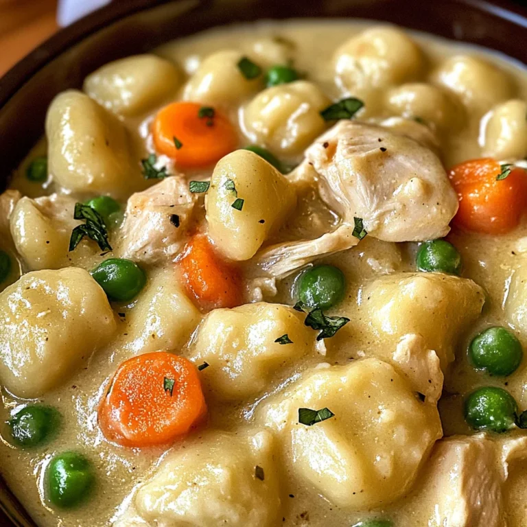 ONE POT GNOCCHI CHICKEN POT PIE
