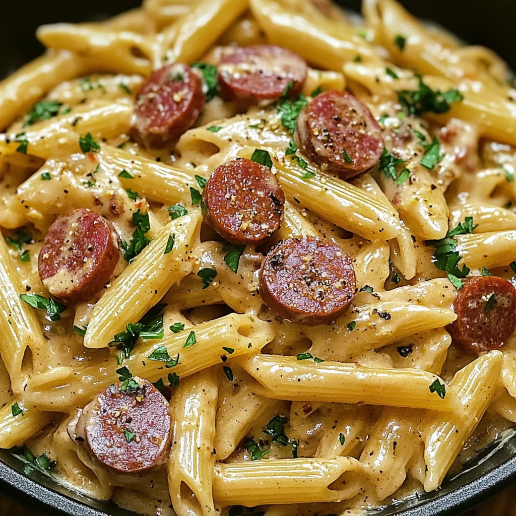 One Pot Kielbasa Pasta