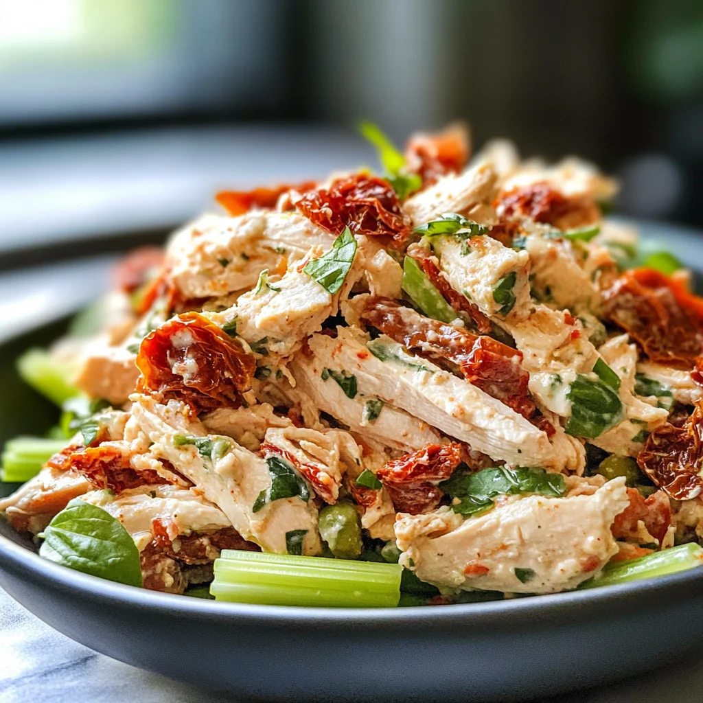 Sun-Dried Tomato Chicken Salad
