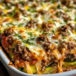 Zucchini Pizza Casserole