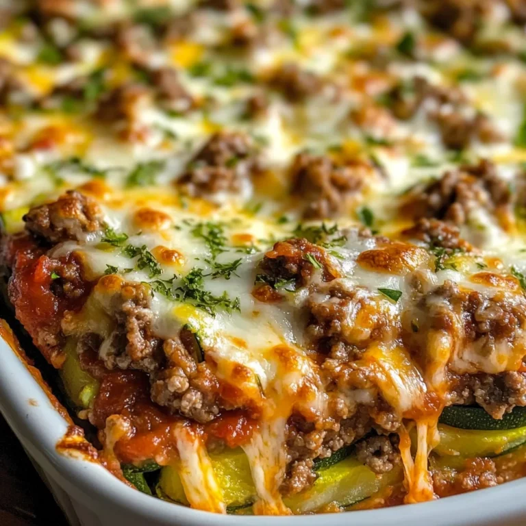 Zucchini Pizza Casserole