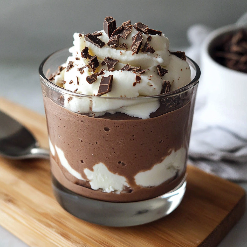 Cottage Cheese Chocolate Mousse (High Protein!)