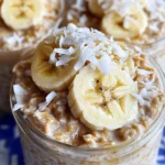Banana Coconut Cream Pie Overnight Oats