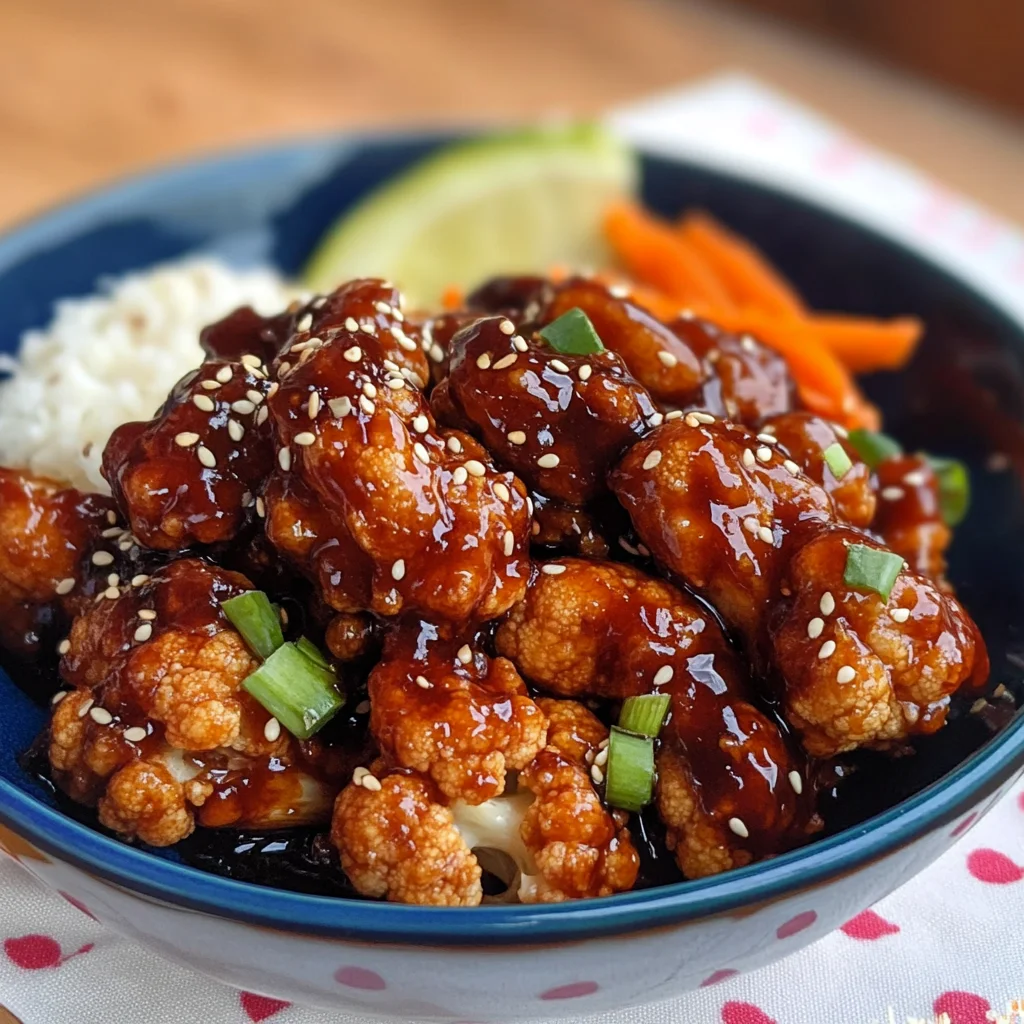 General Tso's Cauliflower