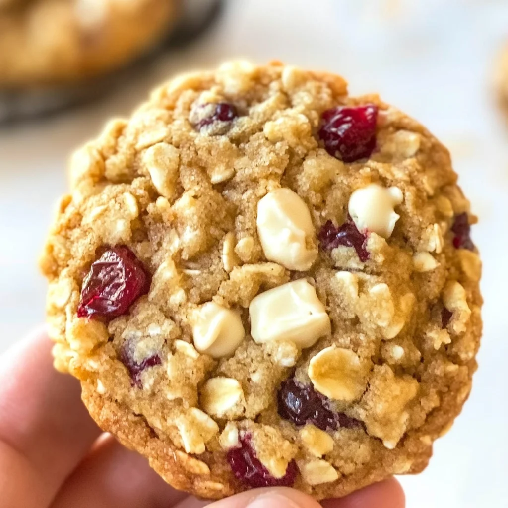 Oatmeal Cranberry Cookie Recipe
