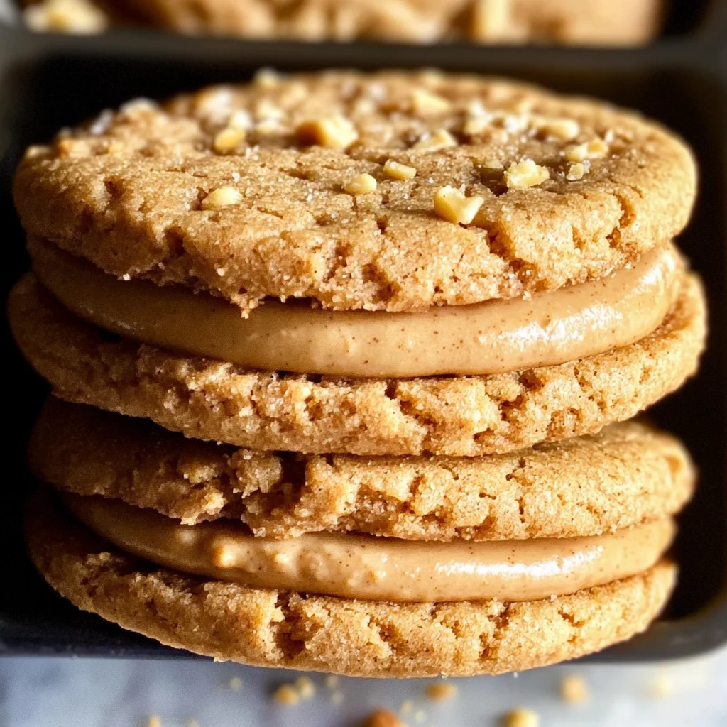 Peanut Butter Sandwich Cookies