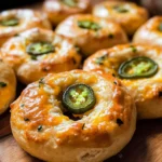 Protein Jalapeño Bagels with Cheddar Cheese