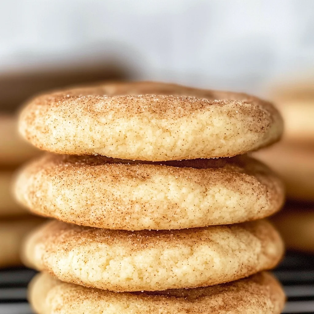 Soft Baked Snickerdoodle Cookies