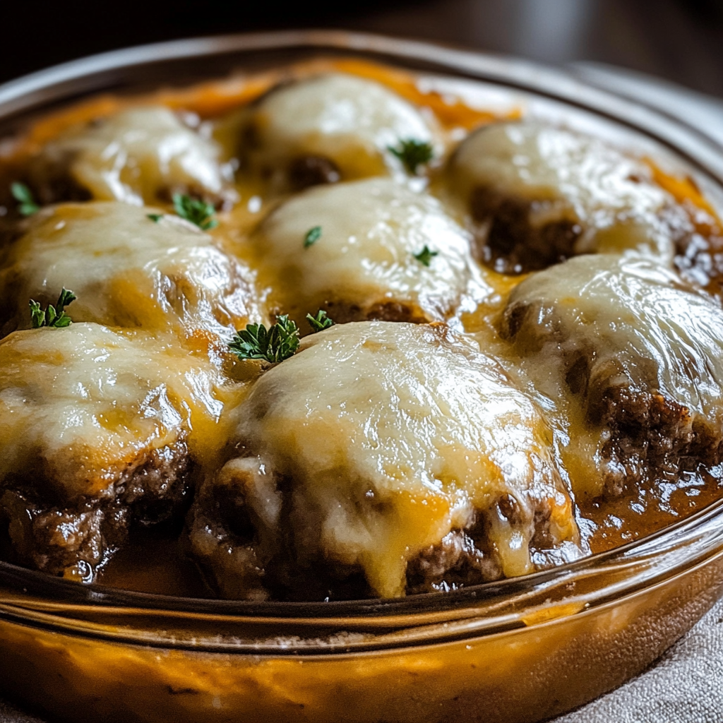 Amish Hamburger Steak Bake
