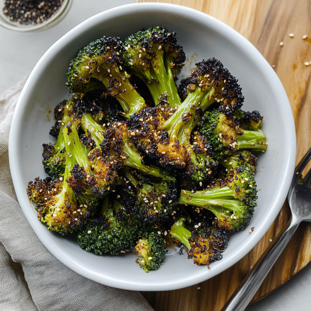 Roasted Miso Broccoli